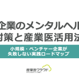 IT企業のメンタルヘルス対策と産業医活用法-小規模・ベンチャー企業が失敗しない実践ロードマップ